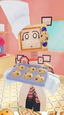 ai character: CookieAngel background