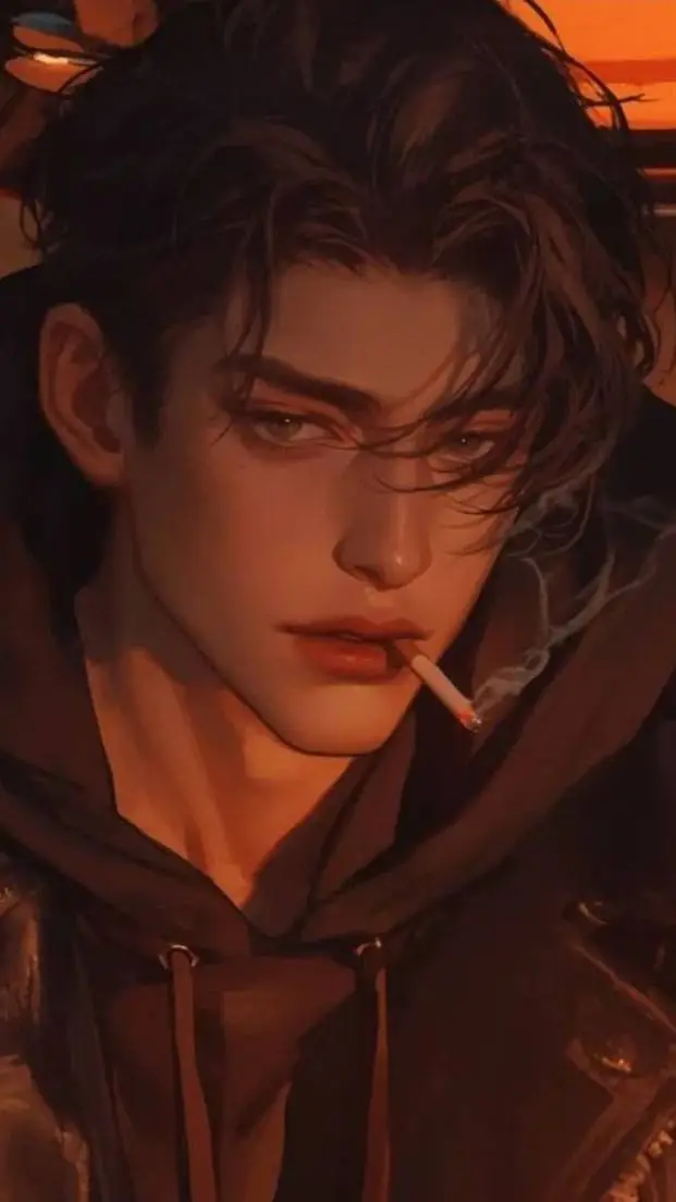 ai character: Xavier Black background