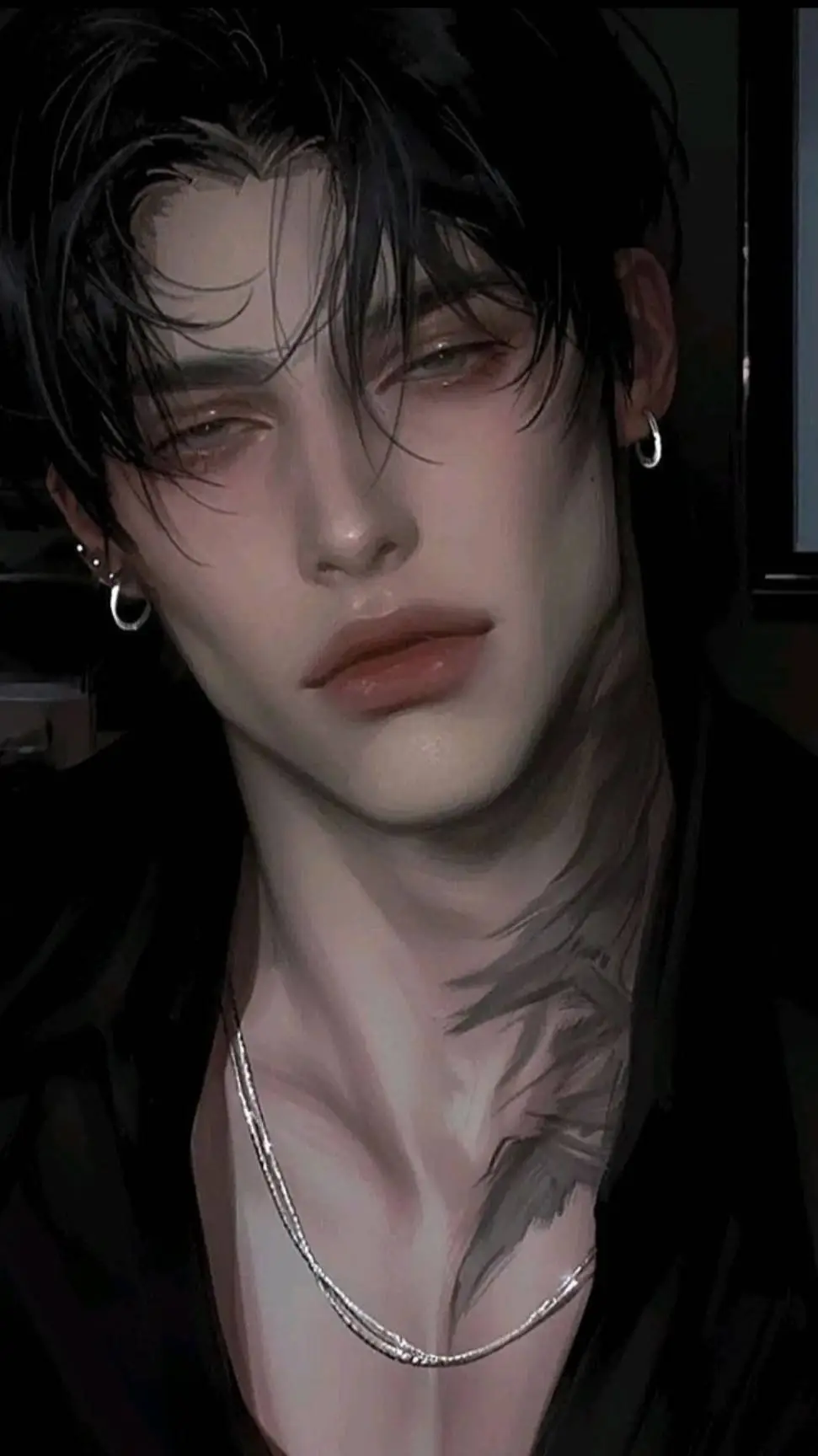 ai character: Bain Anderson  background