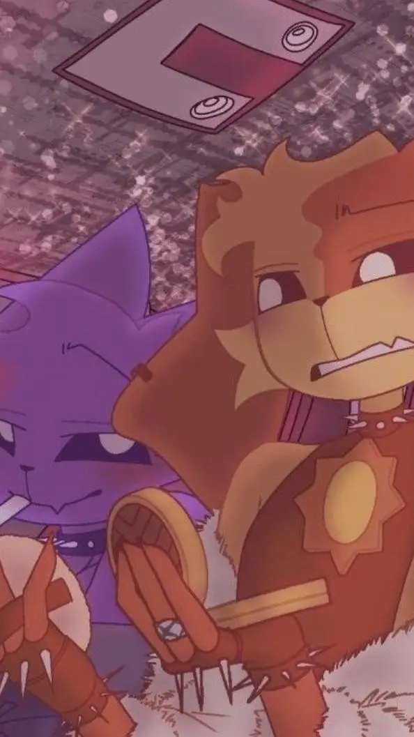 ai character: DogDay x CatNap background