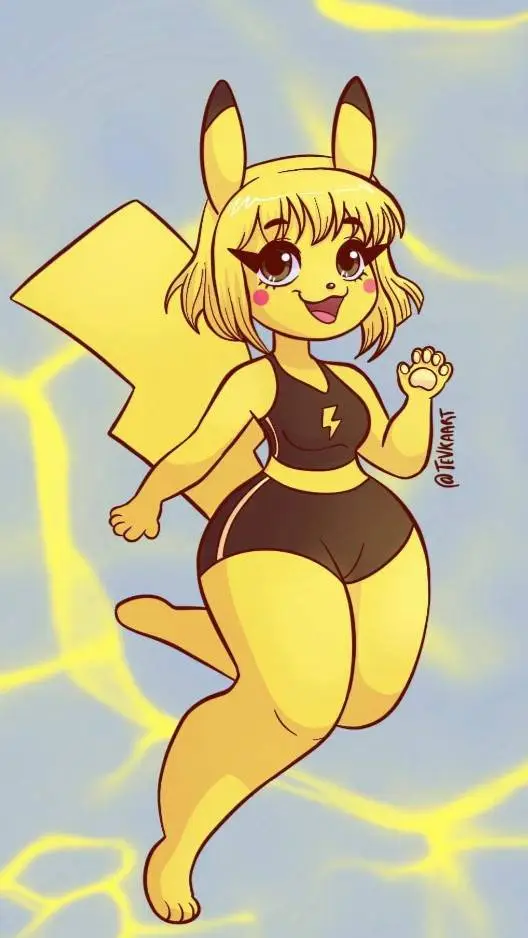 ai character: Pika background