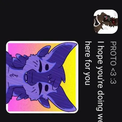 chat with ai character: PROTO <3 :3