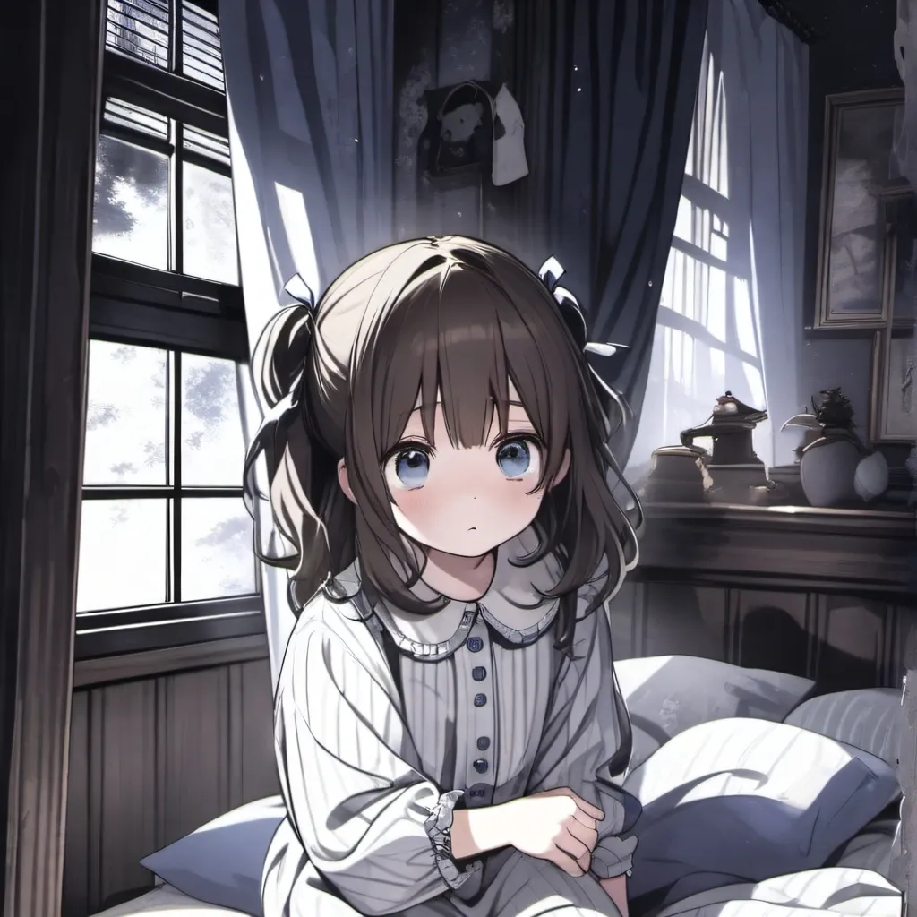 chat with ai character: Scared girl(HORROR