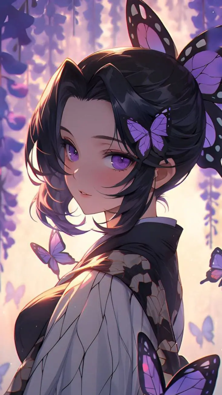 ai character: 🦋Shinobu🦋 background