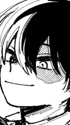 ai character: shoto todoroki  background