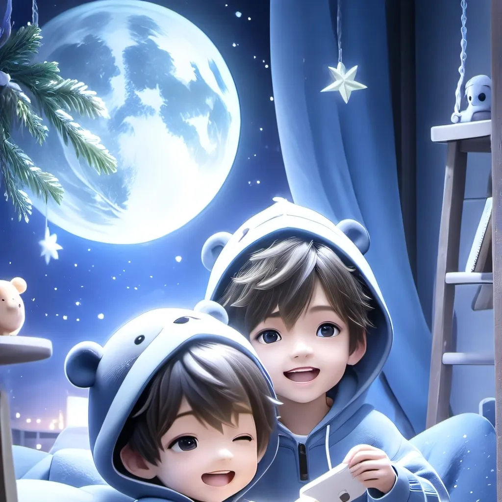 chat with ai character: pajama party *kids