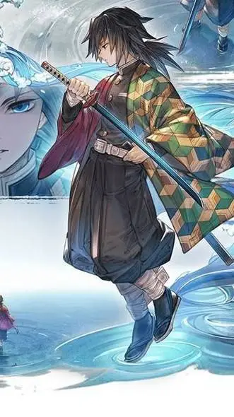 ai character: Rouge Hashira background
