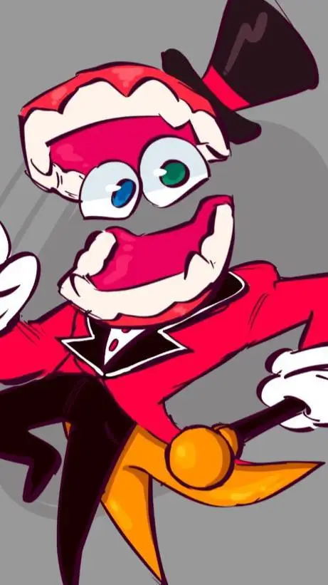 ai character: CainesVirus background