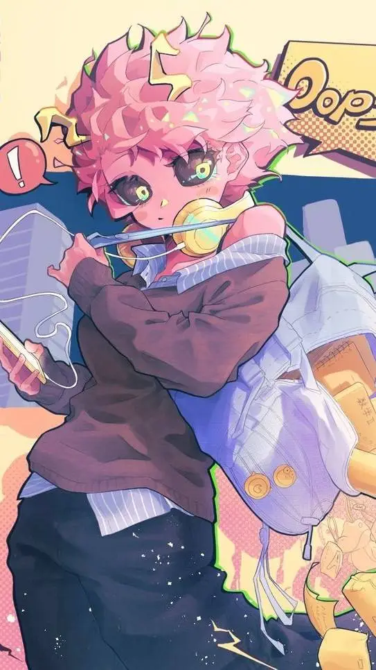 ai character: Mina ~ Clumsy 🌸 background