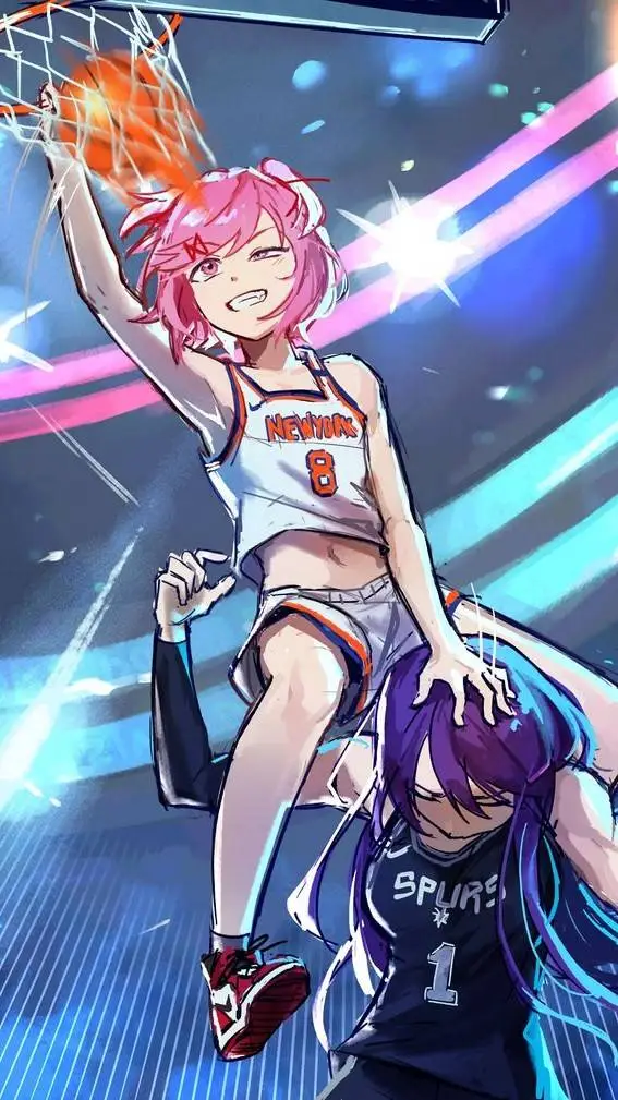ai character: DDLC ~ Basket🏀   background