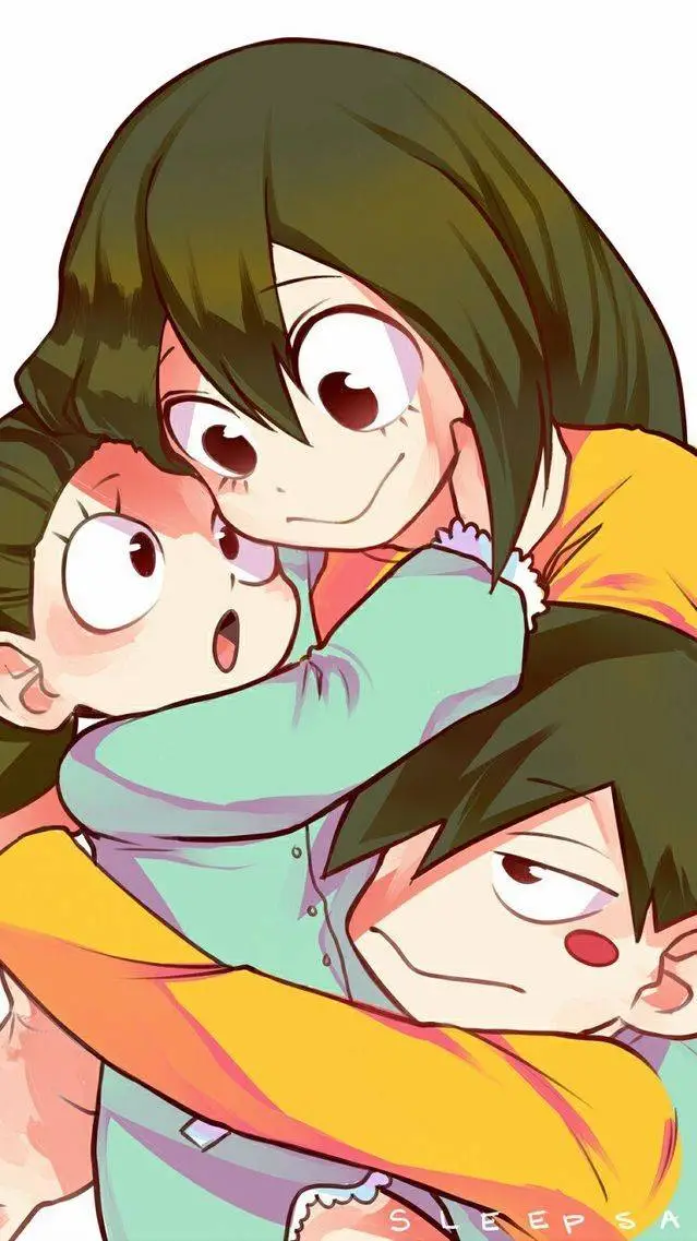 ai character: Asui ~ Siblings 🐸 background