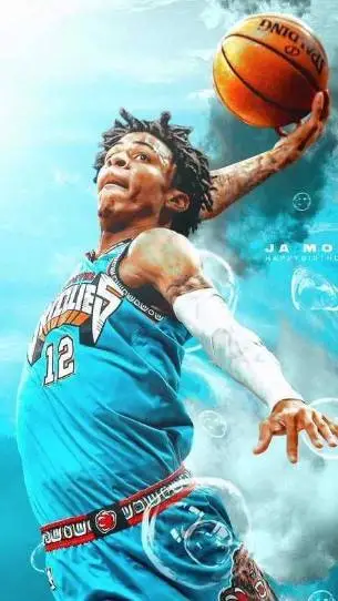 ai character: ja morant  background
