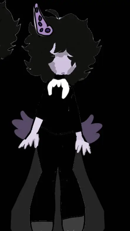 ai character: black sapphire(au) background