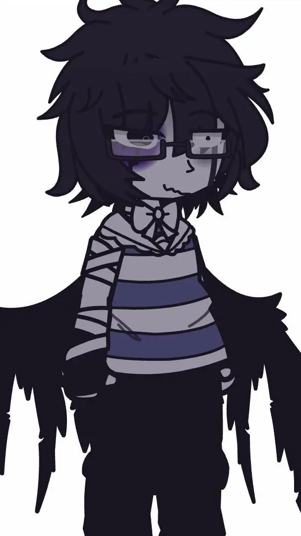 ai character: azure(my oc) background