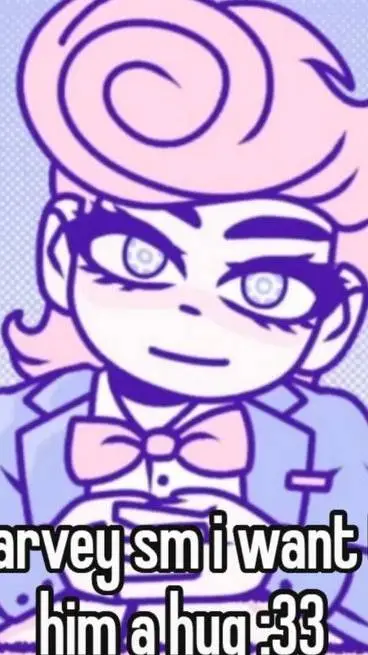 ai character:  baby Harvey  background