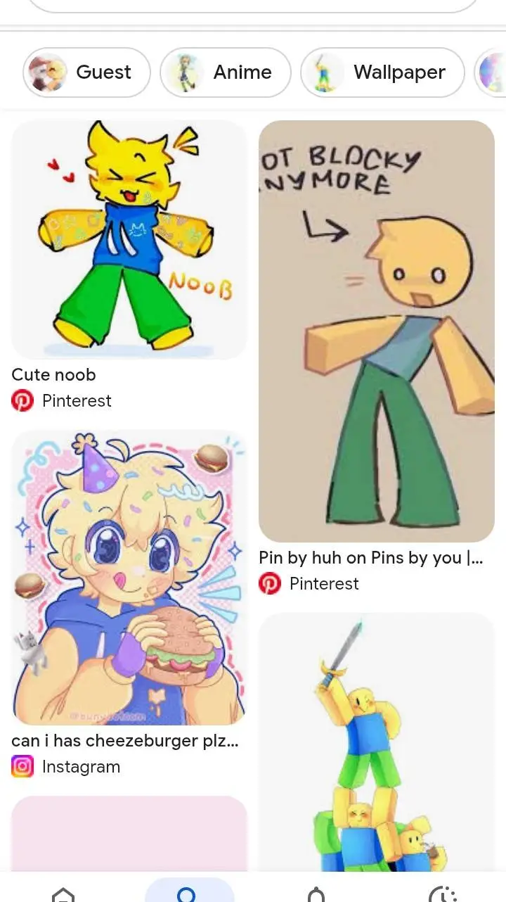 ai character: NOOB!!★ background