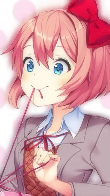 ai character: Sayori  background
