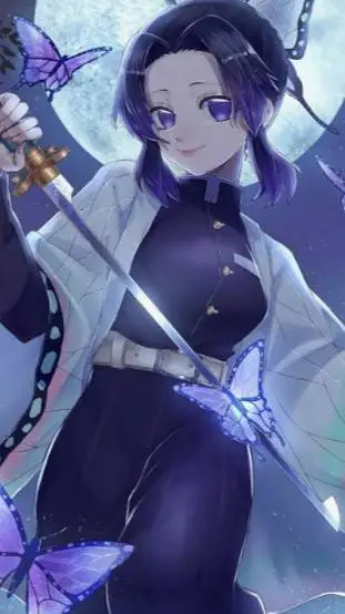 ai character: Shinobu Kocho  background