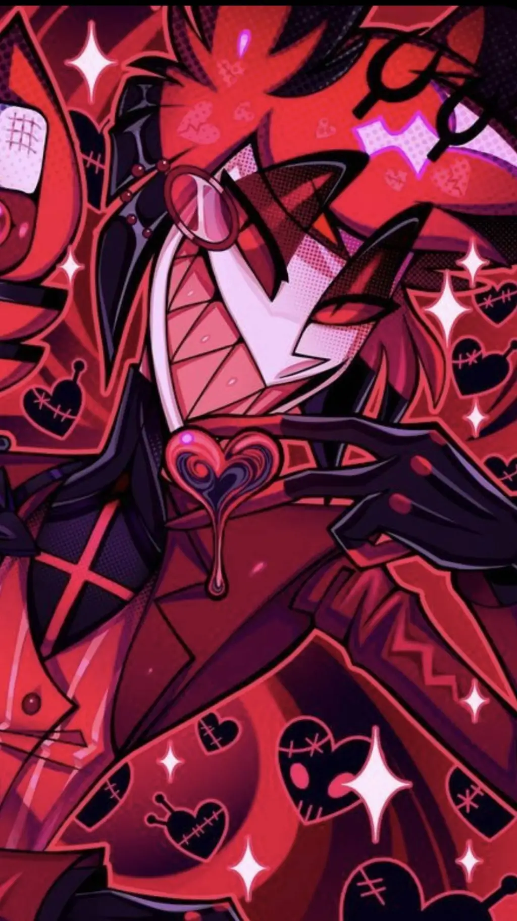 ai character: HAZBIN HOTEL background
