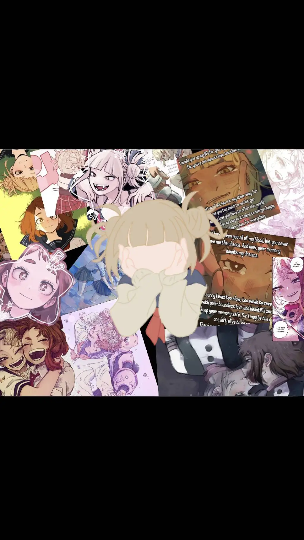 ai character: Toga Himiko!  background