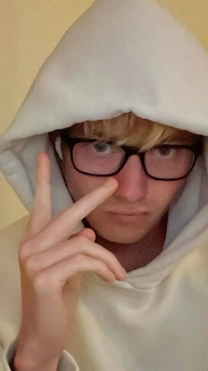 ai character: sam golbach  background