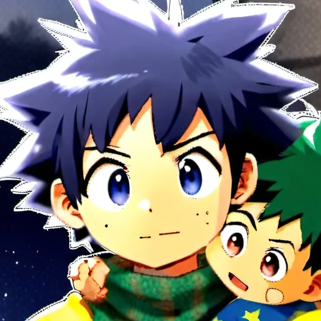 chat with ai character: MHA just born