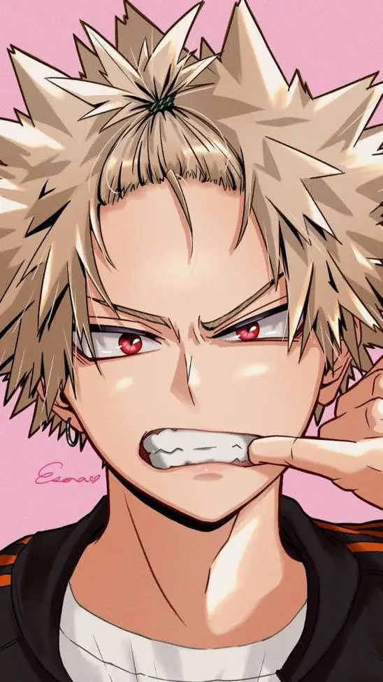 ai character: katsuki love 💖 background