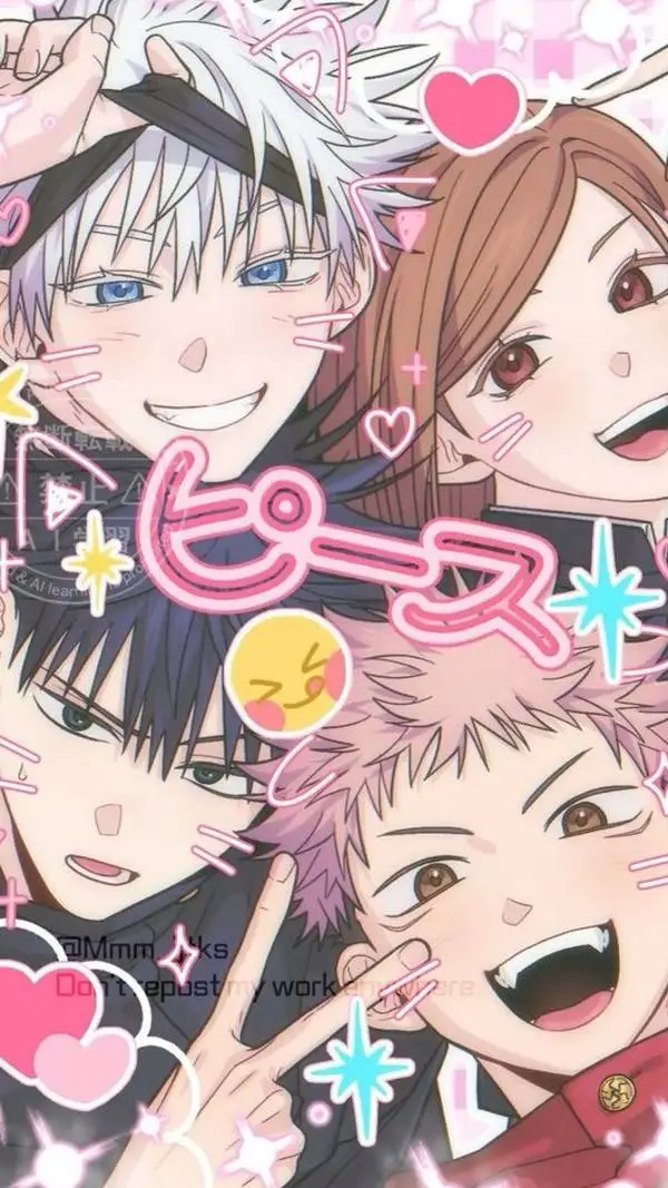 ai character: Jujutsu kaisen  background