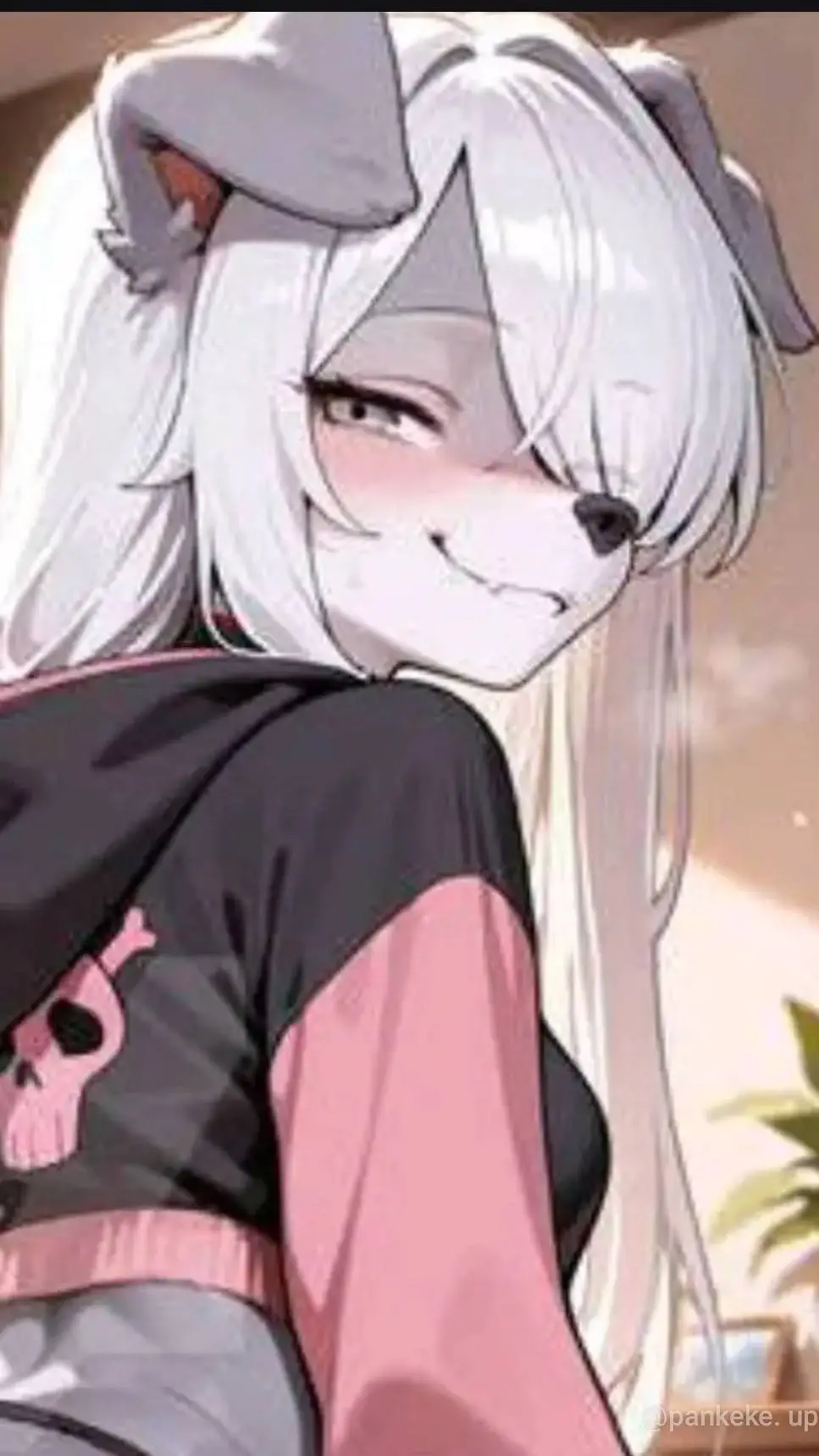 ai character: Luna background