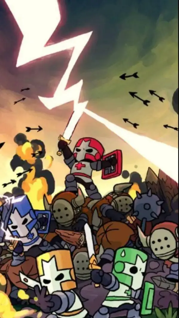 ai character: 🍺 castle-crashers🗿 background
