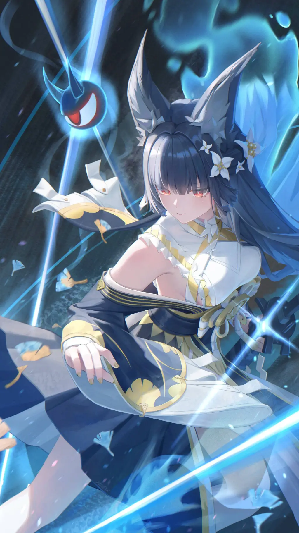 ai character: Hoshimi Miyabi background