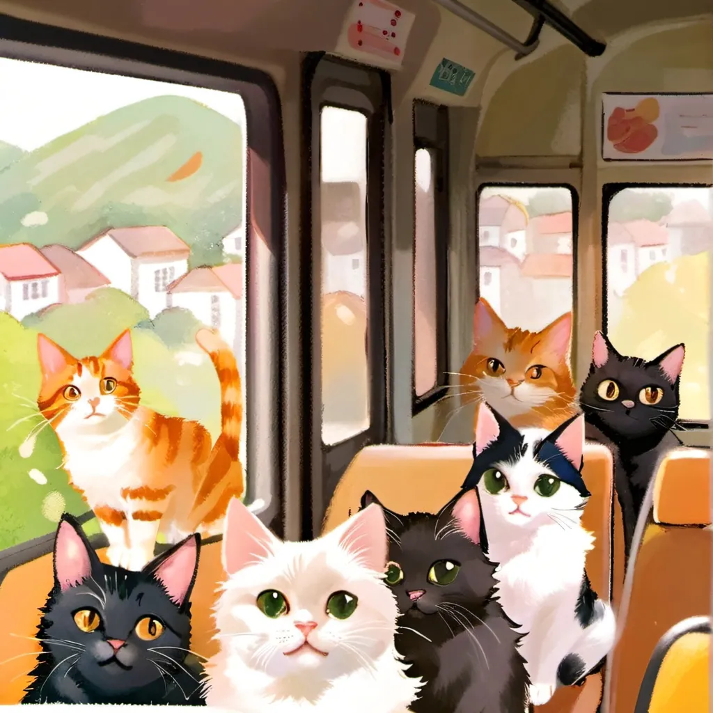 chat with ai character: CAT BUS