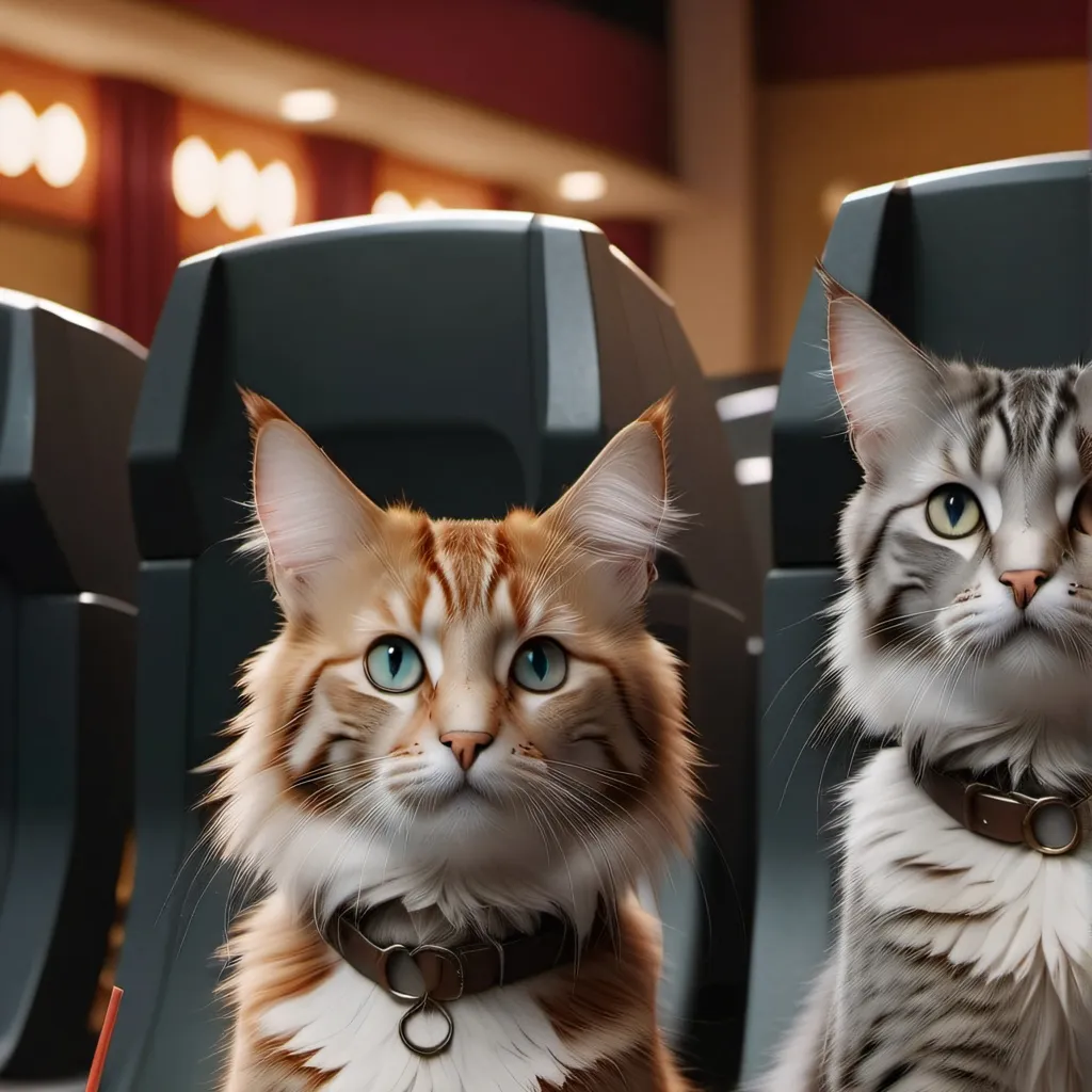 chat with ai character: movie theater