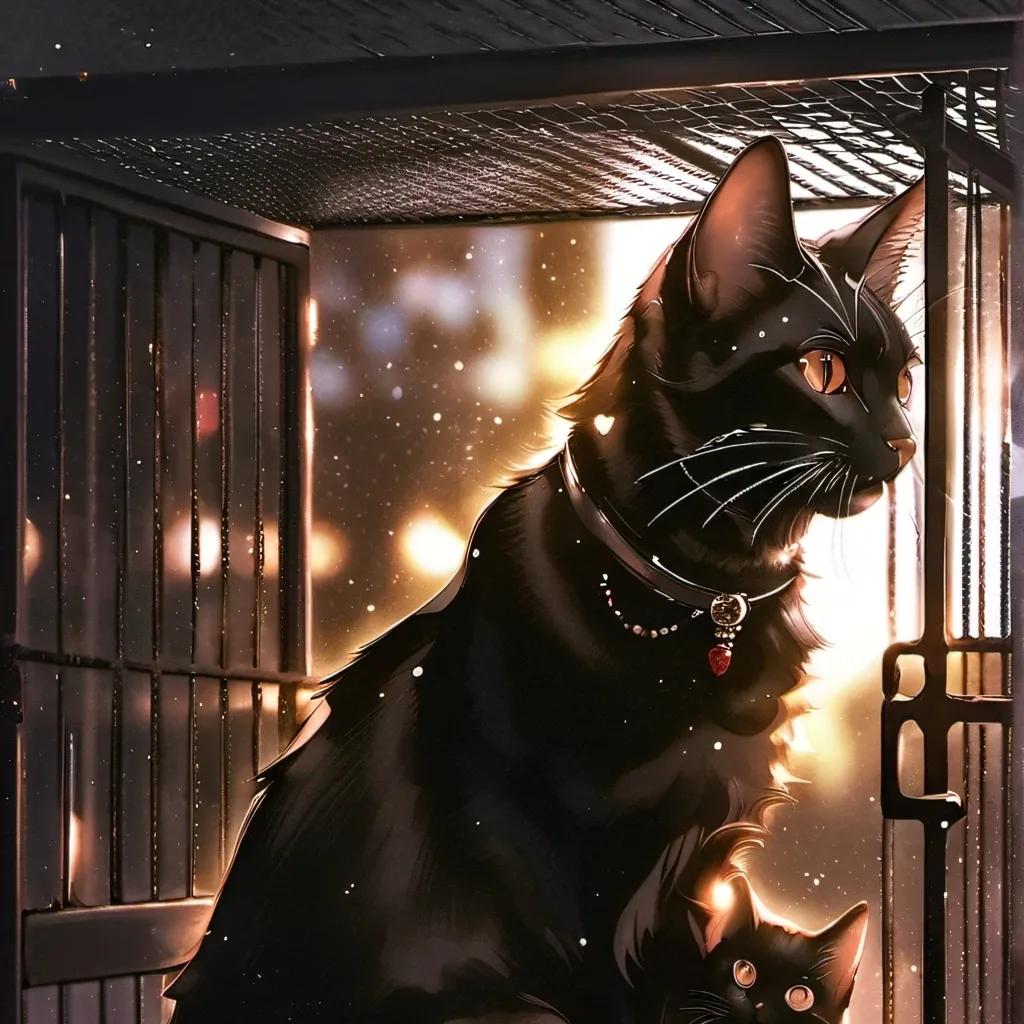 chat with ai character: cat and the vet