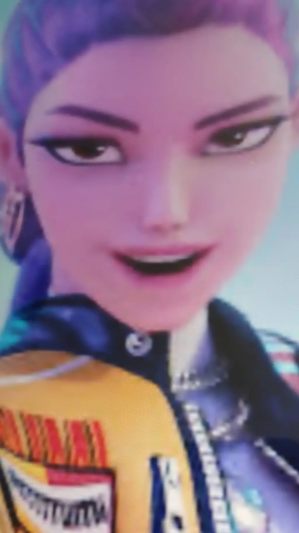 ai character: HUNTR/X CONSERT background
