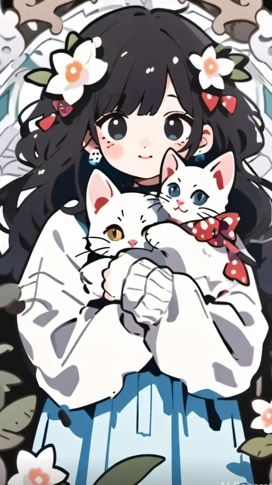 ai character: KDH CHRISTMAS background