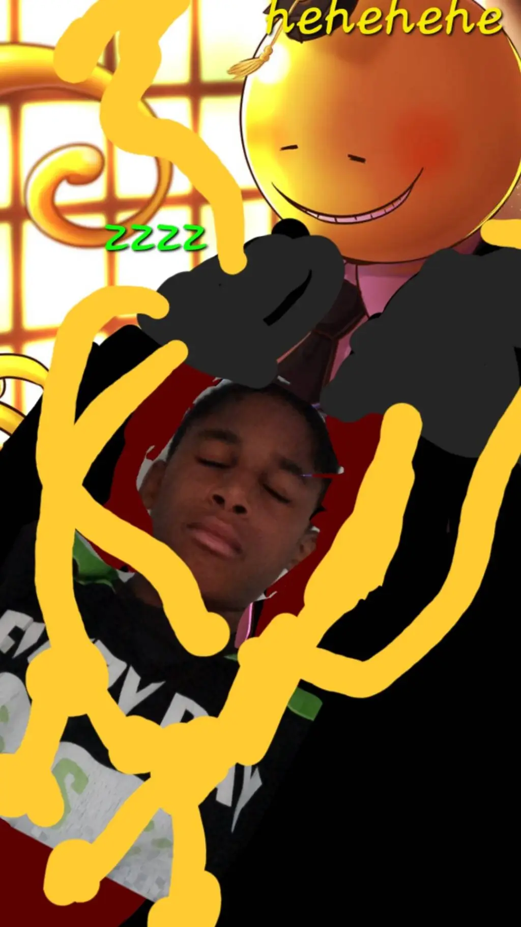 ai character: Koro sensei background