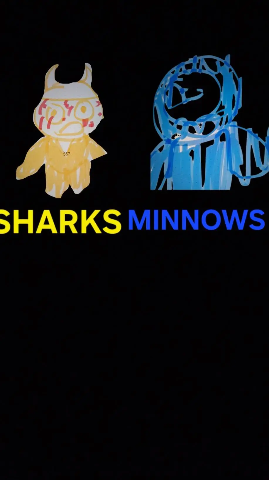 ai character: Sharks and Minnows background