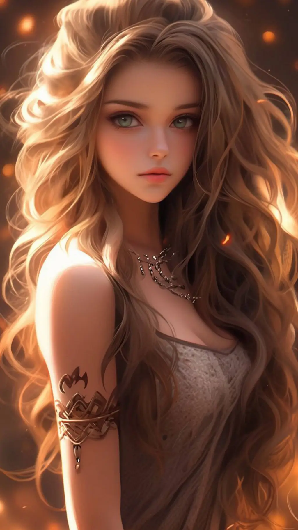 ai character: bff/girlfriend  background
