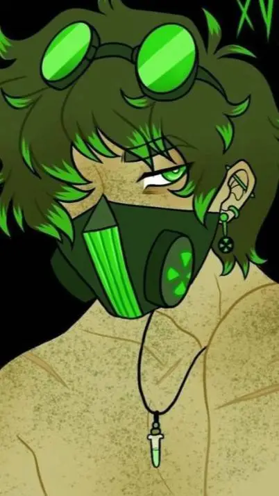 ai character: x virus background