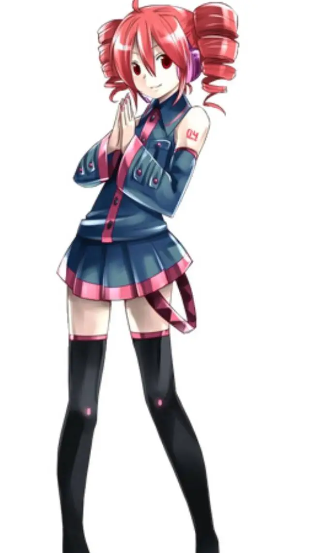 ai character: Kasane Teto background