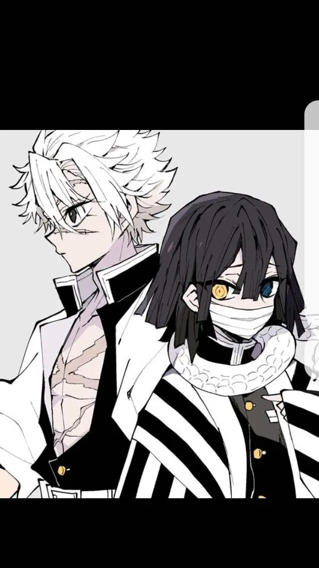 ai character: sanemi x obanai/tu background