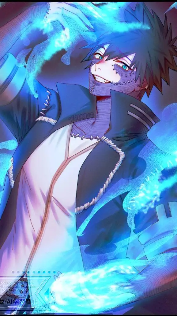 ai character: Dabi x hawsk  background