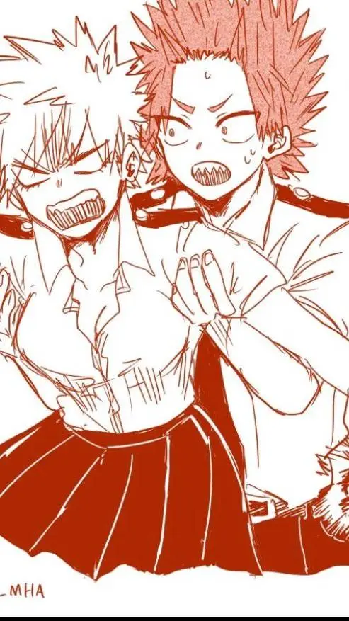 ai character: ❤️‍🔥kiribaku💥 background