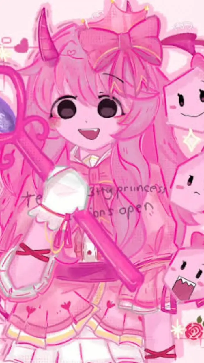 ai character: Pr3tty Princess  background