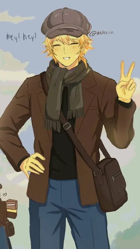 ai character: Postman × Y/N background