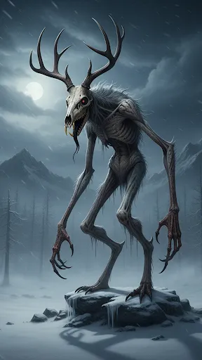 ai character: Wendigo background