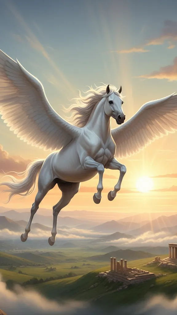 ai character: Pegasus background