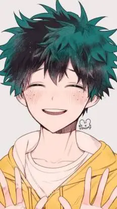 ai character: Deku  background