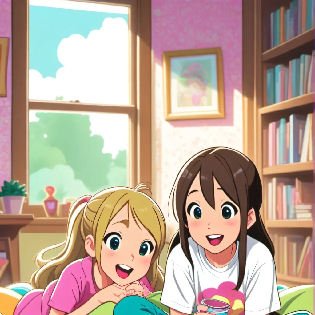 chat with ai character: sleepover 